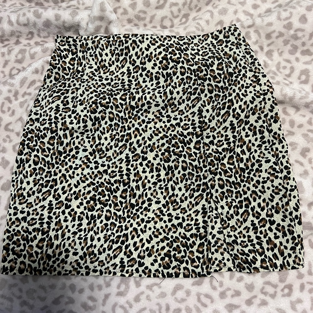 Cheetah skirt from SHEIN